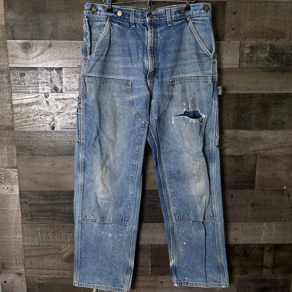 SOLD Carhartt Double Front Pants 36X32 - Picture 1 of 5